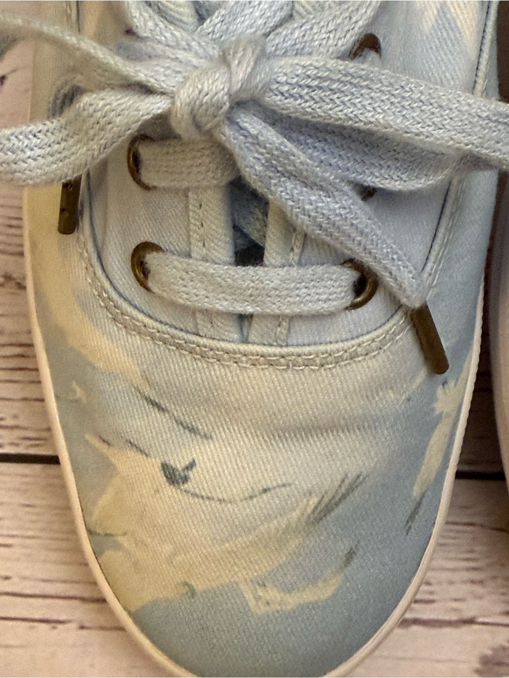 Keds Taylor Swift 1989 Tour seagull print canvas shoe limited edition 2015 EUC - Picture 15 of 16